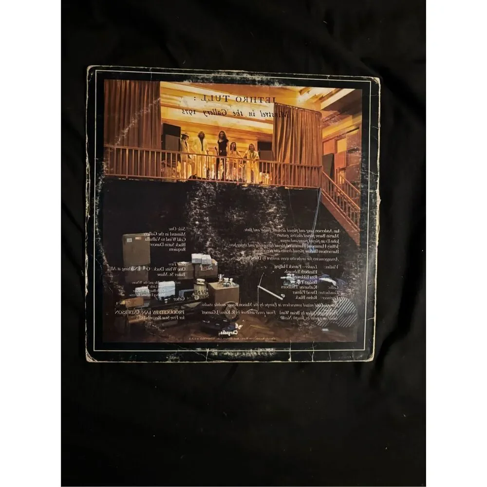 Vintage 1975 Jethro Tull vinyl